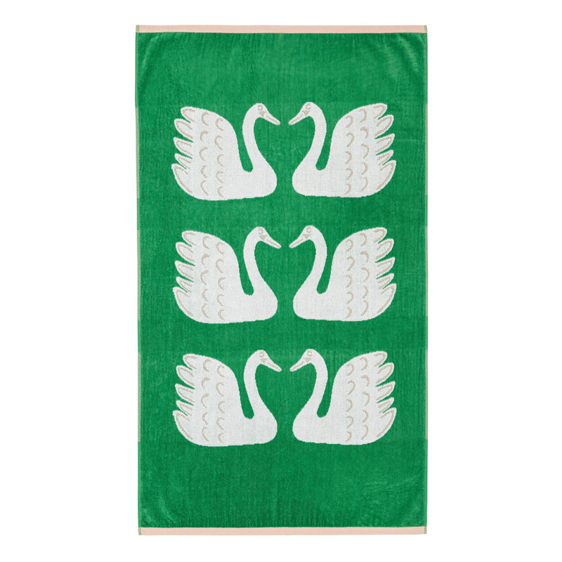 Swan Ultra Light Hand Towel, Mint Leaf
