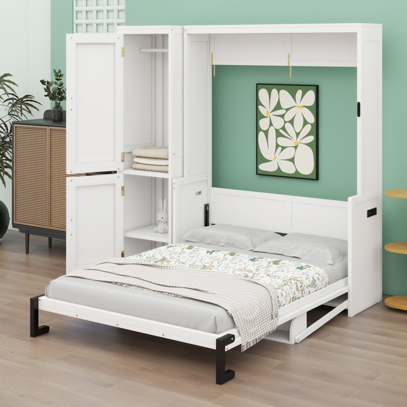 Lit escamotable avec garde-robe Murphy