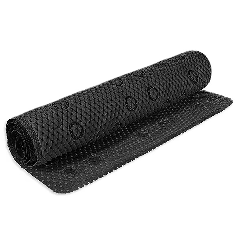 Aalasia Foam Non-Slip Shower Mat, Black
