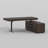 Adjustable Height L-Shaped Standing Desk With Storage Cabinet – Ergonomic Workstation For Home And Office