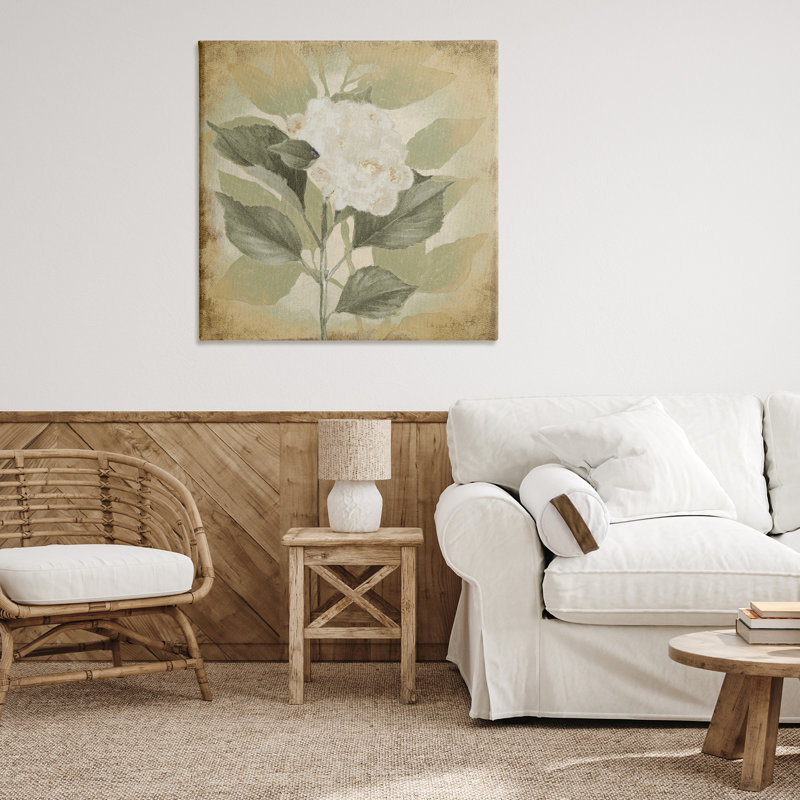 «Rustic Geranium Impression» par Lanie Loreth, H 36 po x l 36 po