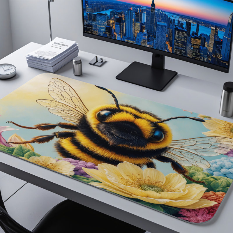 Polyester Desk Pad, 23.6x13.8