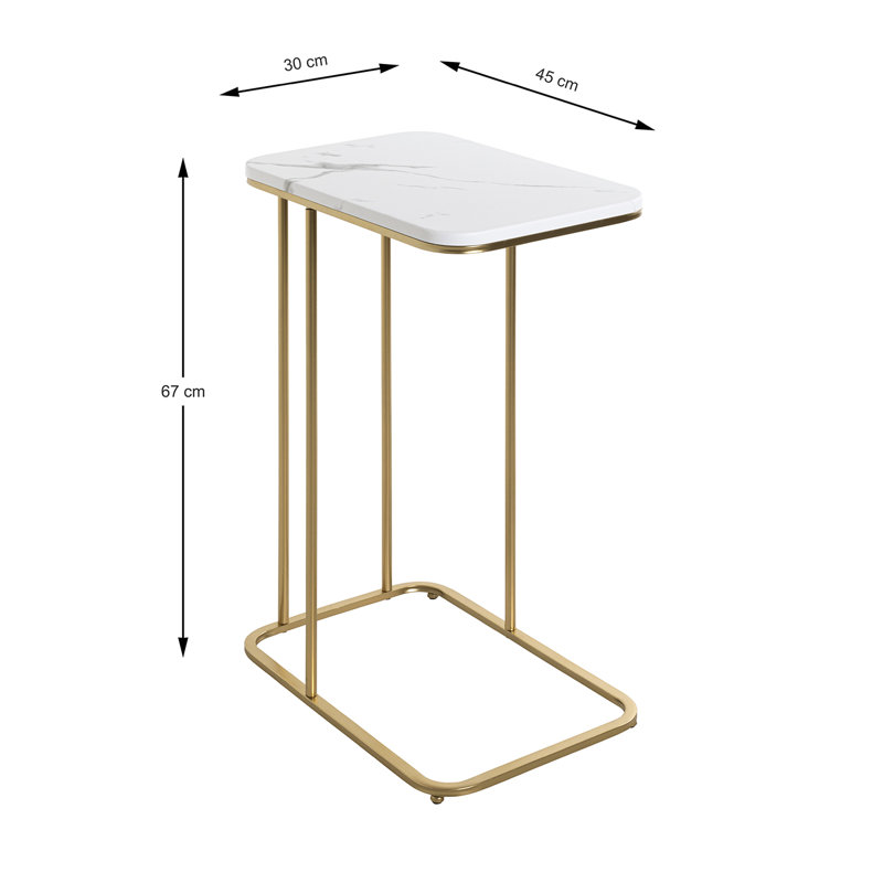 Aubreeann Frame End Table