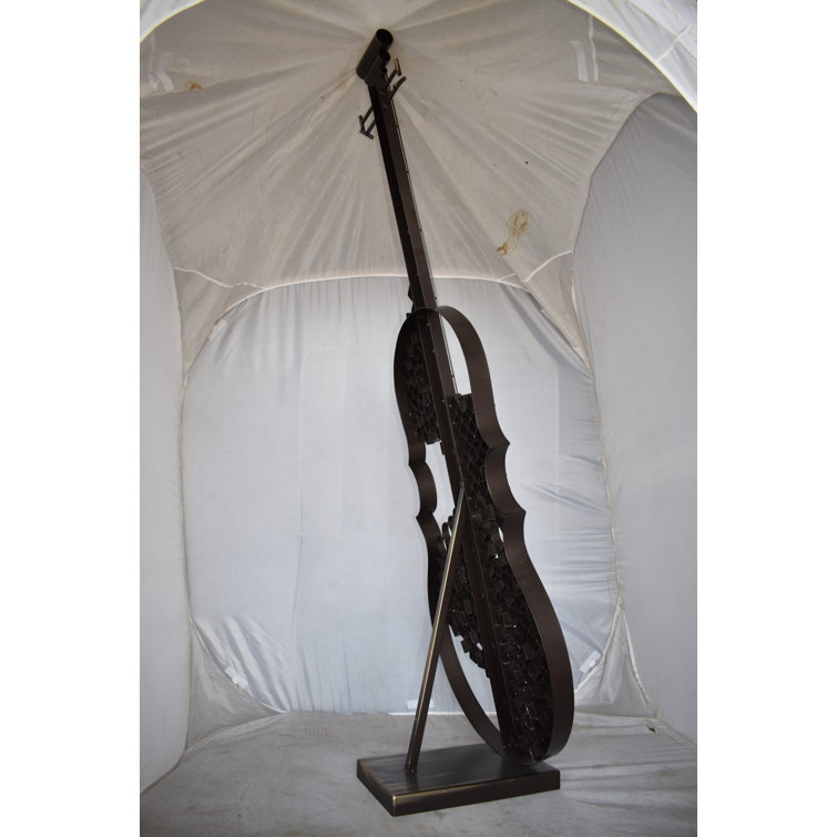 Guitar Stand Sculpture by Dzenitis Art and Engineering LLC