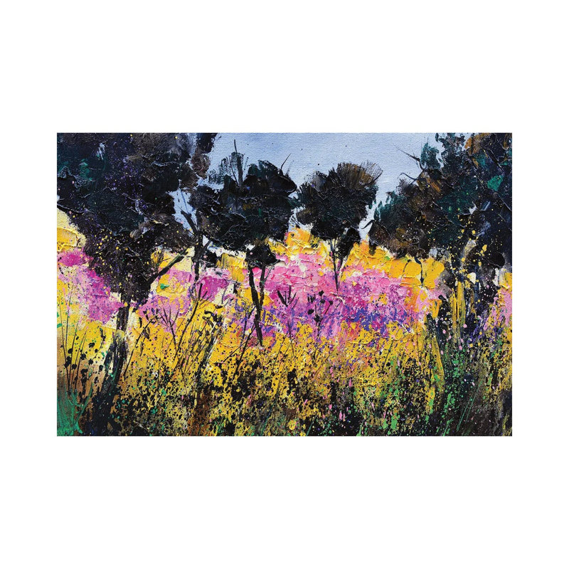 Epilobiums Near Hileau by Pol Ledent - Wrapped Canvas Print, 66.04 cm H x 45.72 cm W x 3.175 cm D