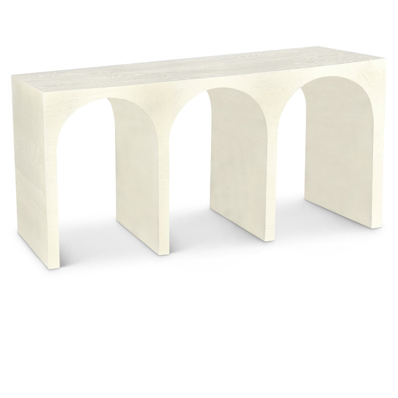 Console de 60 po June, Crème