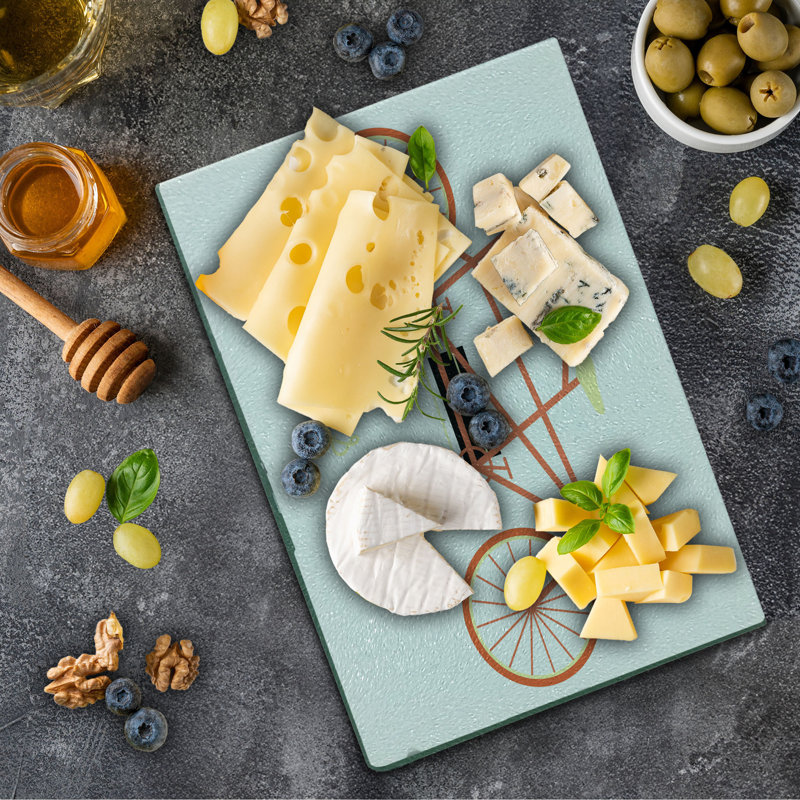 Planche à découper en verre trempé Ambesonne