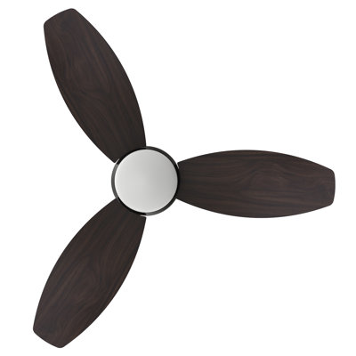 Ventilateur de plafond 48 "avec moteur à courant continu intelligent et lumière DEL, télécommande.