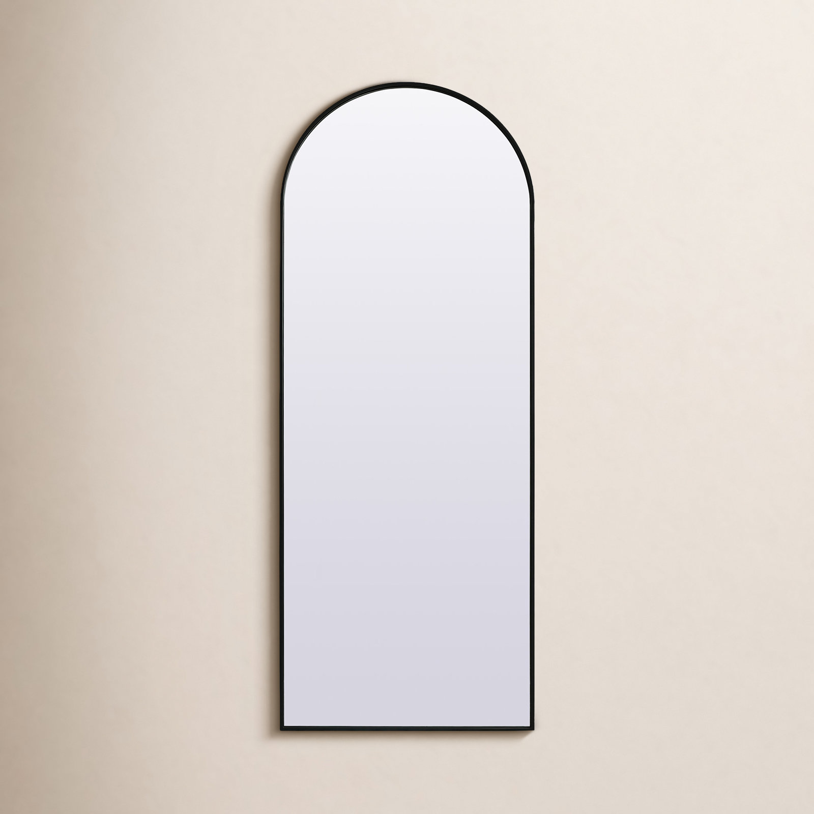 Sabine 36" Accent Mirror, Black, 74" x 28"