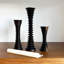 Ebony Wood Collection Candlestick-464206729