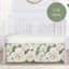 Couverture pour bébé vert sauge et ivoire par Sweet Jojo Designs