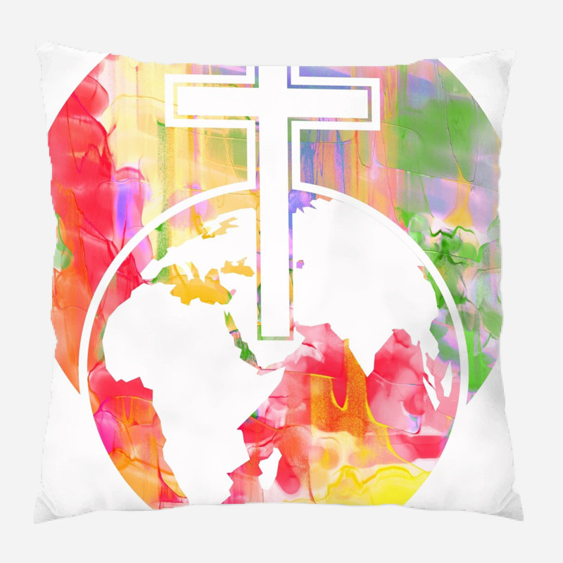 Coussin watercolour Borst, Microsuède, Intérieur