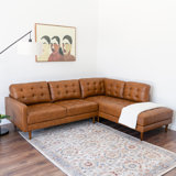 Lopiccolo 2 - Piece Leather Sectional
