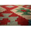 Tapis oriental kilim à tissage plat 8 x 11