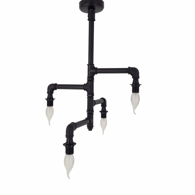 Lustre unique à 4 lumières Daanyal