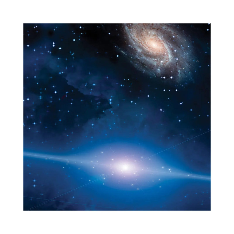 Galactic Space by Bruce Rolff - Wrapped Canvas Print, 30.48 cm H x 30.48 cm W