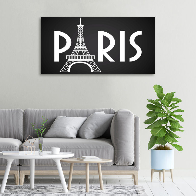 Paris - No Frame Print on Canvas