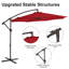 Parasol en porte-à-faux 10 pi Hawkinsville-1824452970