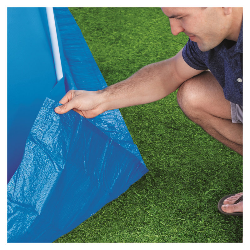 Tapis de sol Flow, H 156 po x l 156 po x P 0,5 po