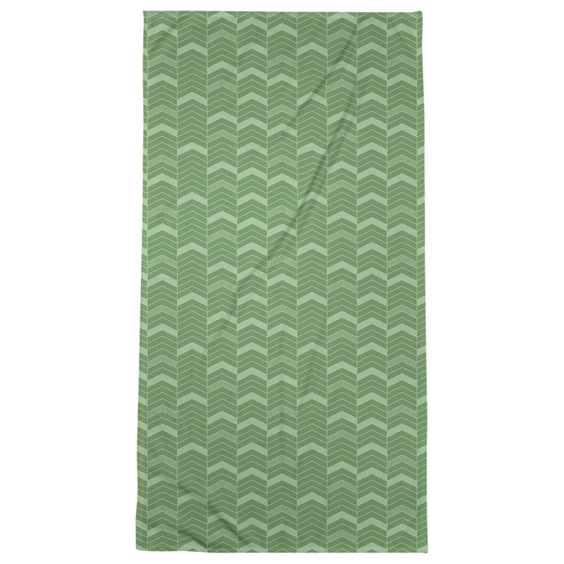 Stephenie Beach Towel, Jade Green/Green