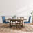 Kinston 94.5" W Rectangular Solid Wood Dining Table-319792619
