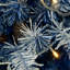 Ensemble de sapin de Noël artificiel pré-éclairé 4 pièces, guirlande, couronne et ensemble de 2 arbres d'entrée avec lumières DEL et arbre de Noël