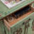 Solid Wood Carved And Painted Shoe Cabinet 20 Pair Shoe Storage Cabinet-100720505