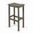 3-Piece Balcony Bar Set With Bottom Shelf Table And 2 Stools