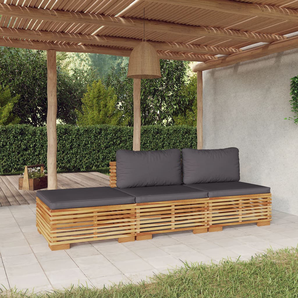 Gartensofa Erwinville mit Kissen