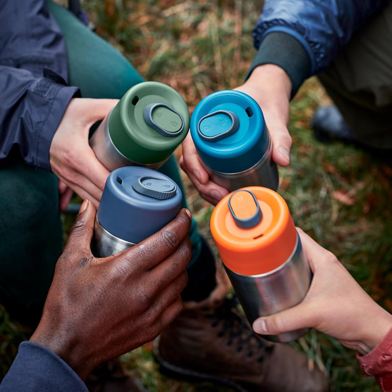 Black+Blum Insulated Travel Cup 340ml, Blue