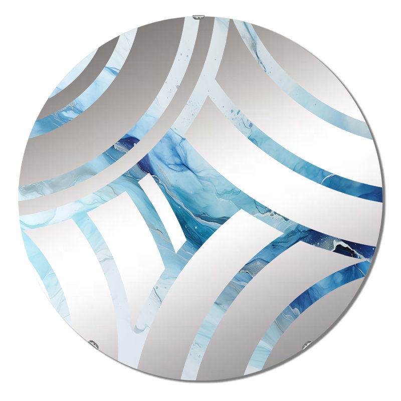 Miroir décoratif Rether, 23,6 po x 23,6 po