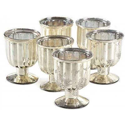 4 " Glass Votive Set of 24