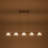 5-Light Bell Iridescent Glass LED Chandelier