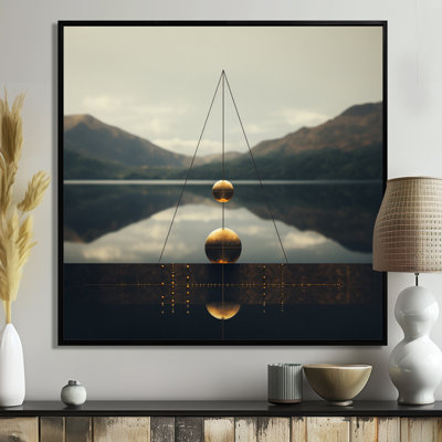 Zen Zenith Of Balance - Abstract Landscape Wall Art