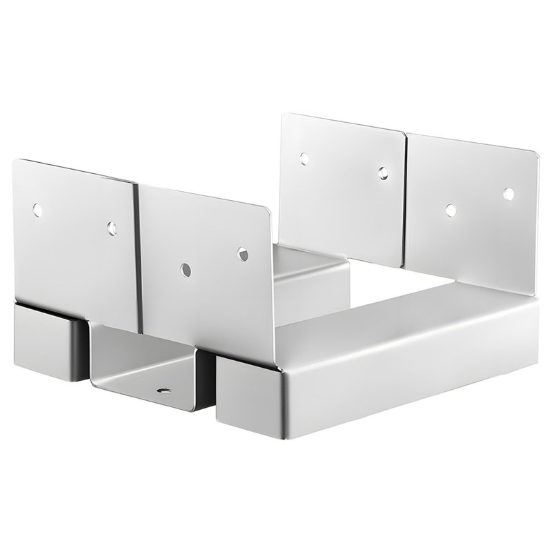 10 Pcs 6x6 Post Base Bracket Post Anchor for Concrete Inner Size 5.49x5.57 in
