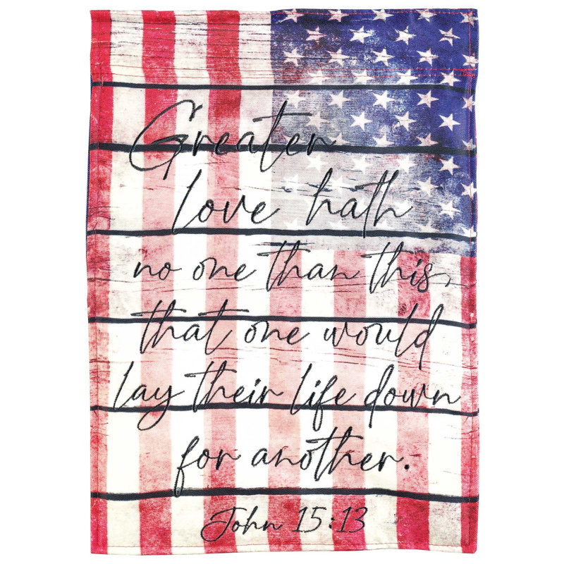 Alasiah Double Sided 18'' H x 13'' W Polyester Garden Flag