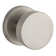 Contemporary Passage Door Knob with Contemporary Round Rose