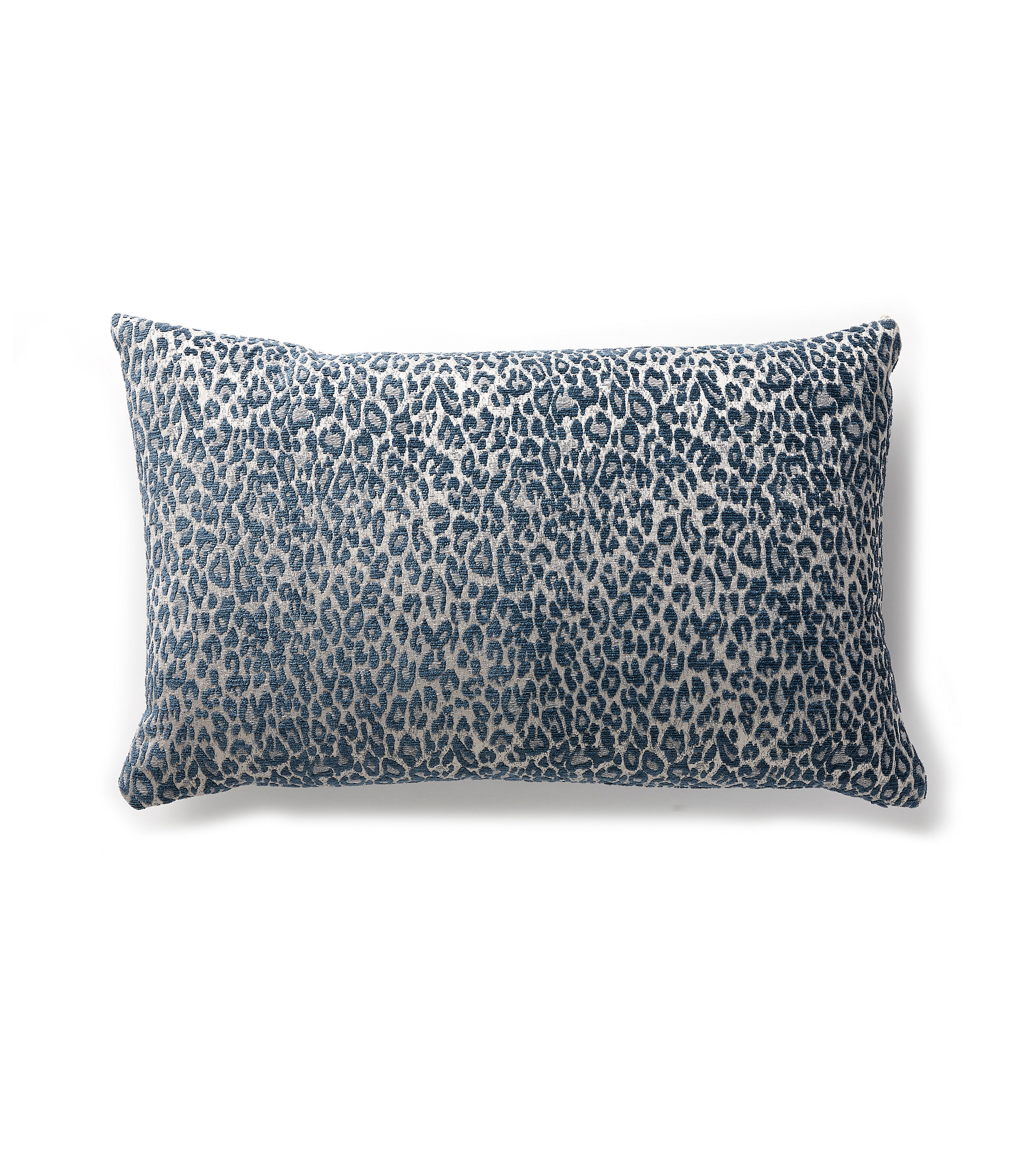 Blue animal print online pillow