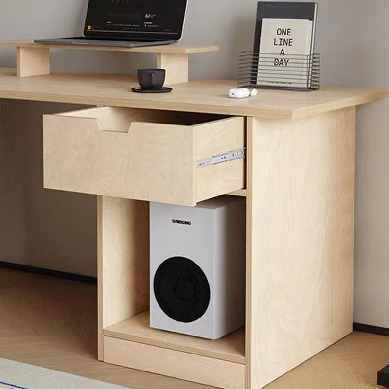 Bureau moderne et minimaliste, H 29,53 po x l 78,74 po x P 25,59 po