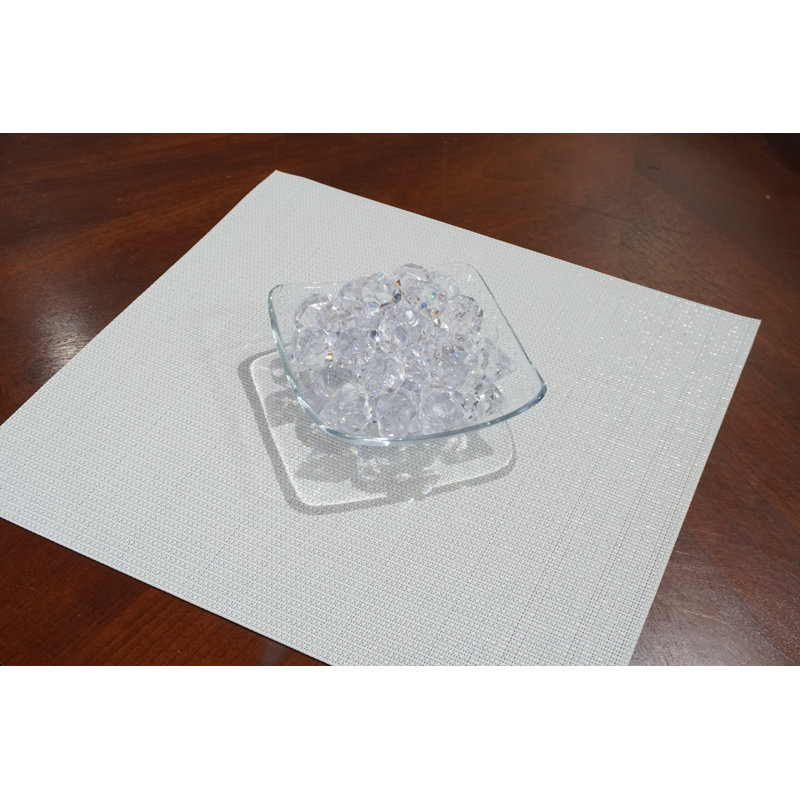 Récapitulatif réversible 15" scintillement Abramson, Blanc