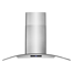 Cosmo 36 in. Vista Collection Ducted Wall Mount Range Hood, Touch Controls, LED Lights, Permanent Filters, Stainless Steel