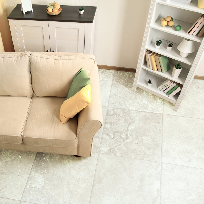 Echoes 23-1/2 in. x 23-1/2 in. Porcelain Floor and Wall Tile