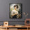 WOMEN Series DLIX - reproduction encadrée de qualité supérieure - prête à être accrochée - aucun clou requis