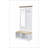 Melati Light Oak &  Finish Hall Tree Simple design, multi-functional use, classic and durable