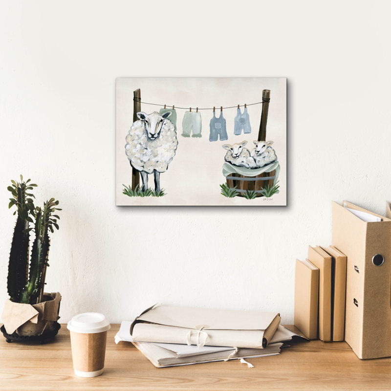 Art mural sur toile par August Grove, H 12 po x l 16 po x P 0,75 po