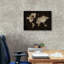  «Wood World Map» par Lori Deiter, art mural sur toile, 26 po x 18 po-1022095590