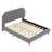 Upholstered Panel Bed-2108809125