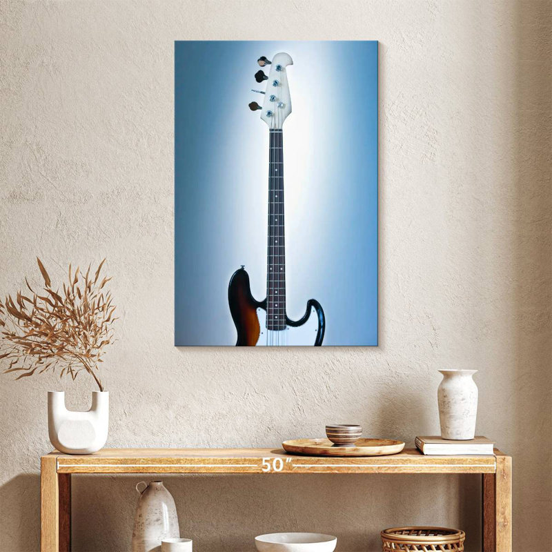 Guitare basse Abarca Cool, H 36 po x l 24 po