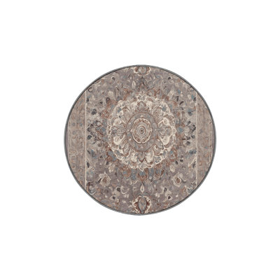 Machine Washable Gray Area Rug