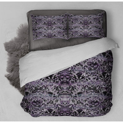 Polyester Twill Abstract Duvet Cover